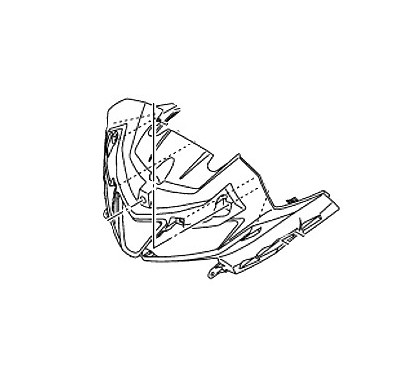 Carénage Phare Intérieur Yamaha YZF R15 2017 2018 2019 2020
