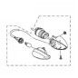 Clignotant Avant Gauche Yamaha YZF R15 2017 2018 2019 2020