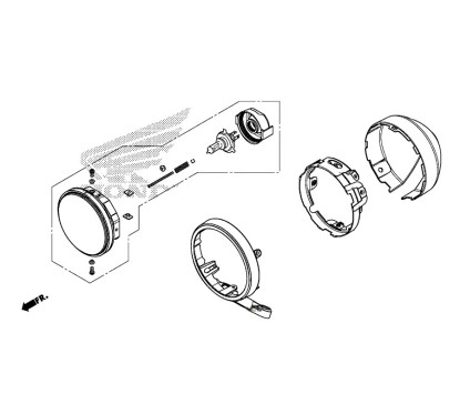 Stay Headlight Aiming Honda CMX500 Rebel 2017 2018 2019