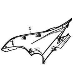 Cover Right Side Honda CB500F