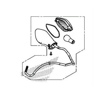 Rear Right Turn Signal Honda CMX500 Rebel 2017 2018 2019