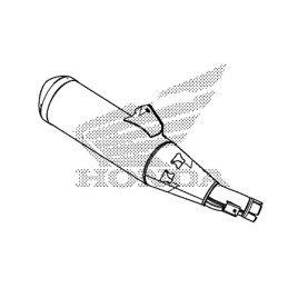 Muffler Honda CMX500 Rebel