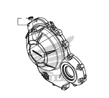 Cover Crankcase Right Honda CMX500 Rebel 2017 2018 2019