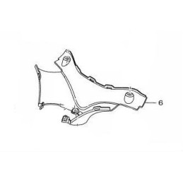 Couvre Guidon Inférieur Yamaha Tricity 125/150 2016/18