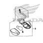 Clignotant Avant Gauche Honda CB500F Clignotant Avant Gauche Honda CB500F