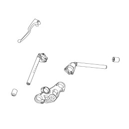 Handle Left Kawasaki NINJA 400