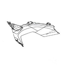 Carénage Avant Droit Inférieur Kawasaki NINJA 400