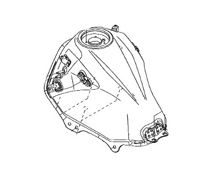 Fuel Tank Kawasaki Versys-X 300
