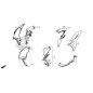 Cowling Left Honda CB500F