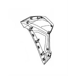 Carénage Flanc Avant Droit Kawasaki Versys X-300