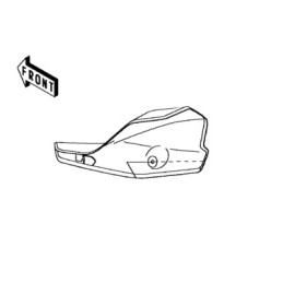 Cover Muffler Versys X-300