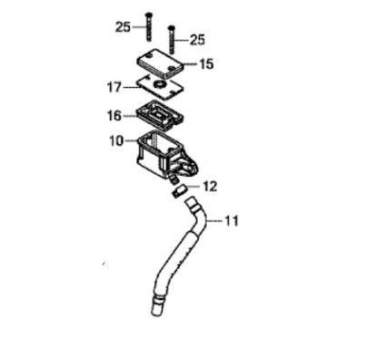 Maitre Cylindre Arrière Honda CB650F