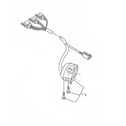 Switch Handle Left Yamaha YZF R15