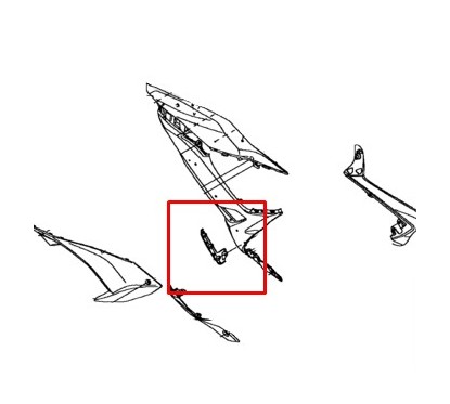 Couvre Inferieur Gauche Kawasaki NINJA 650 2017 2018 2019