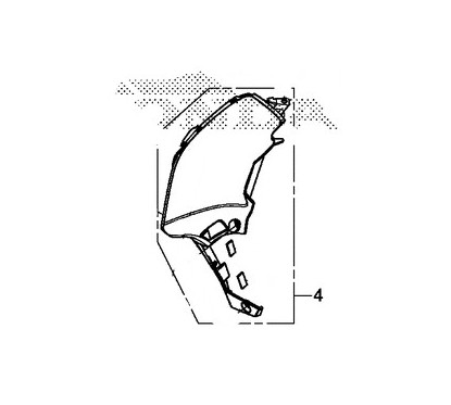 Panel Right Inner Honda CB500F