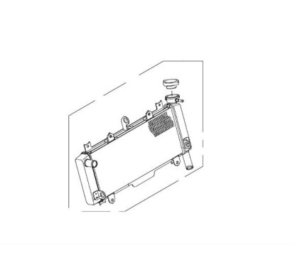 Radiator Kawasaki NINJA 650
