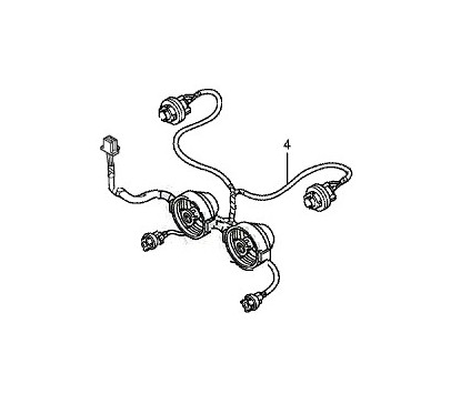 Cable Phare Avant Honda PCX 125/150 v1 v2