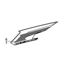 Stripe Left Cowling Honda CB500F