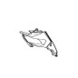 Cowling Fin Left Kawasaki NINJA 400