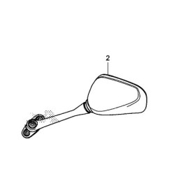 Rétroviseur Gauche Honda CBR 500R