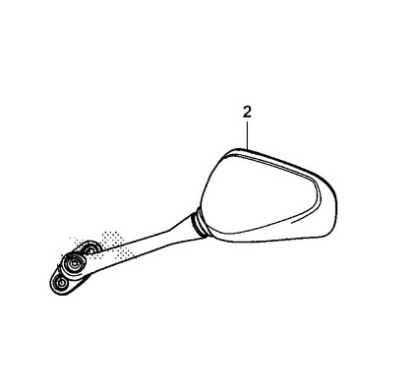 Rétroviseur Gauche Honda CBR 500R