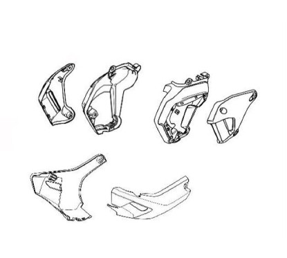 Couvre Interieur Ecope Gauche Honda CB150R