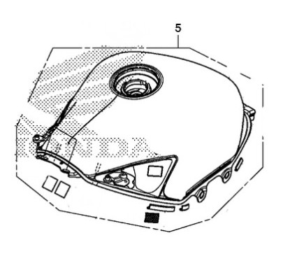 Fuel Tank Honda CBR 500R