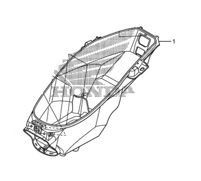 Box Luggage Honda PCX 125 v1