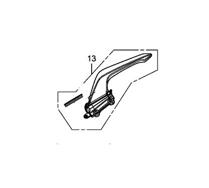 Rear Grip Right Honda CBR 500R