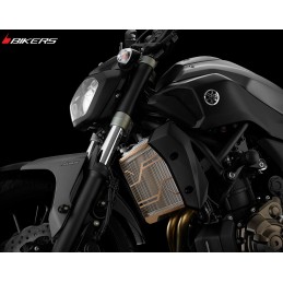 Protection Radiateur Titanium Bikers Yamaha MT-07