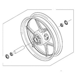 Front Wheel Kawasaki Versys 650 2015/2025