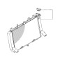 Radiator Kawasaki Z900 2017 2018 2019 Radiator Kawasaki Z900 2017 2018 2019