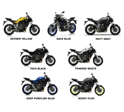 Carénage Arrière Droit Yamaha MT-07