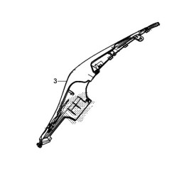 Carénage Flanc Arrière Droit Honda CBR 500R