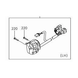Comodo Gauche Kawasaki Z900 2017 2018 2019