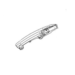 Rear Grip Passenger Right Yamaha Tricity 125/150 2016/18