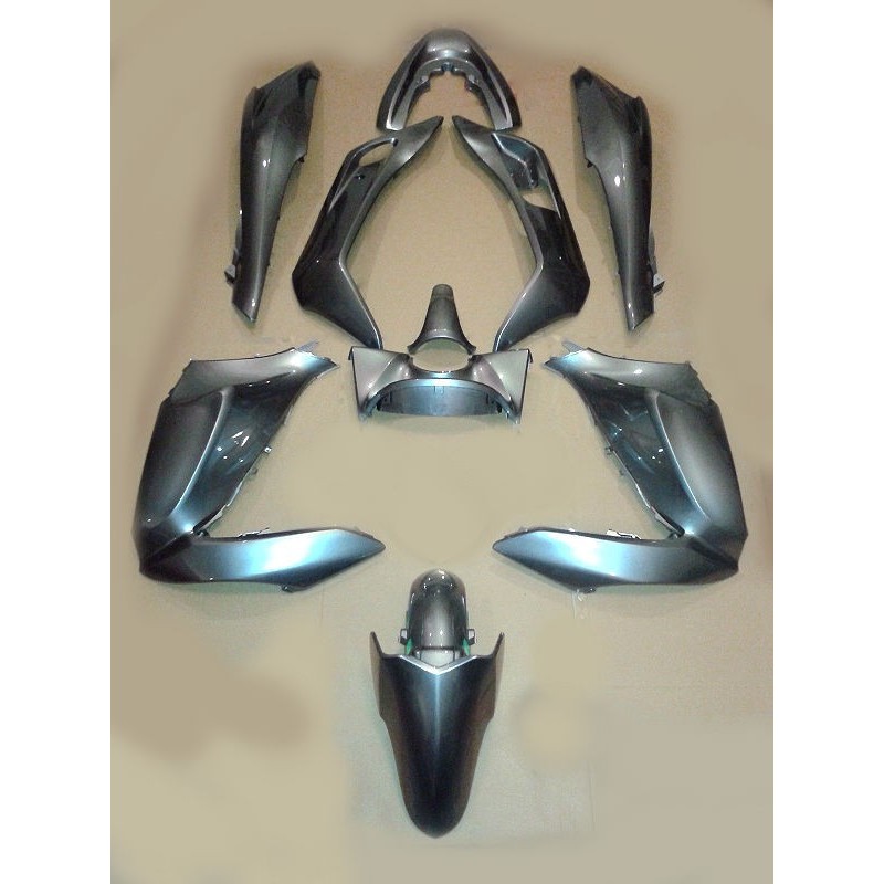 Set Body Fairing Seal Silver Metallic Honda PCX 125/150 v1 v2 Set Body Fairing Seal Silver Metallic Honda PCX 125/150 v1 v2