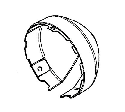 Case Headlight Honda CMX 300 Rebel