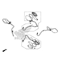 Front Right Turn Signal Honda CMX 300 Rebel
