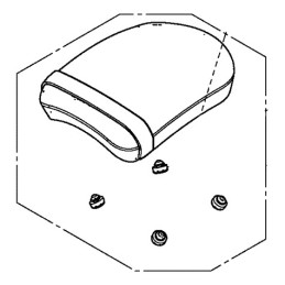 Selle Passager Honda CMX 300 Rebel 2017 2018 2019