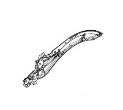 Cover Rear Fender Right Honda CMX 300 Rebel 2017/2022