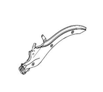 Couvre Garde Boue Arrière Gauche Honda CMX 300 Rebel 2017/2022