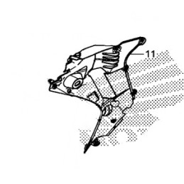 Carénage Intérieur Flanc Gauche Honda CBR 500R