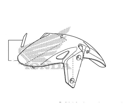 Front Fender Honda CBR250R