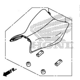 Seat Single Driver Honda CBR250R