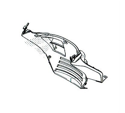 Cover Front Lower Honda Forza 300 2018 2019 2020