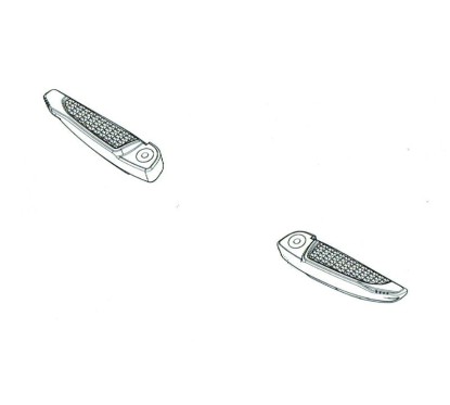 Repose Pied Droit Honda Forza 300 2018 2019 2020