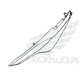 Cover Left Rear Body Honda Forza 300 2018 2019 2020