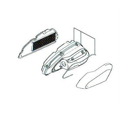 Couvercle Filtre à Air Honda Forza 300 2018 2019 2020