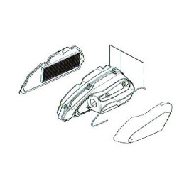 Cover Air Filter Duct Honda Forza 300 2018 2019 2020